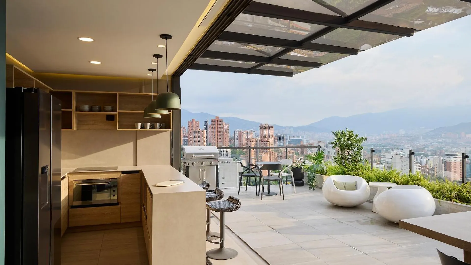 ميديلين Wake - Branded Residences شقة فندقية